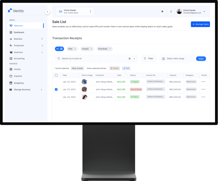 ventlio book a session